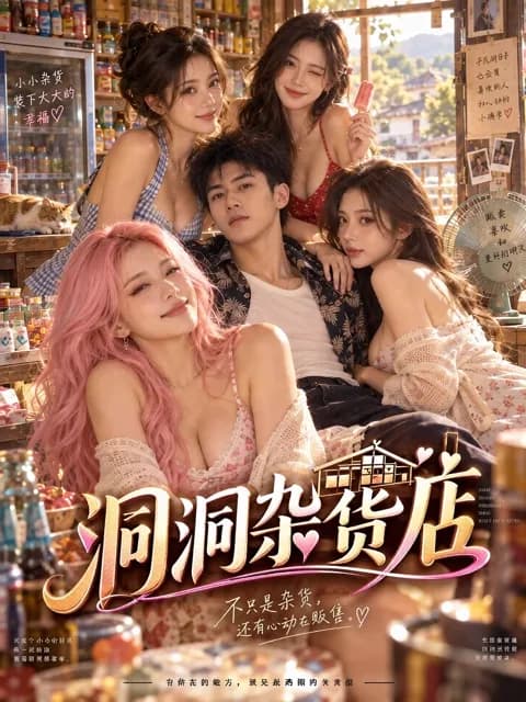 โปสเตอร์ ร้านขายของชำรูหลาบ (洞洞杂货店)