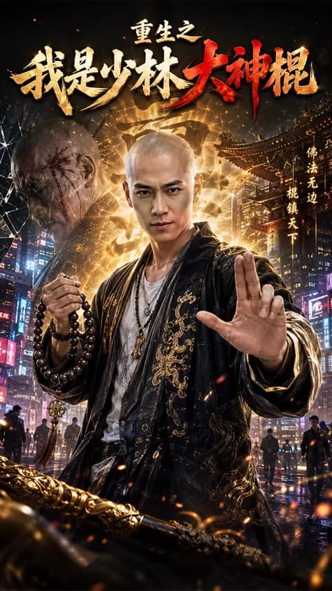 โปสเตอร์ เกิดใหม่เป็นเส้นหลินเถื่อน (重生之我是少林大神棍)