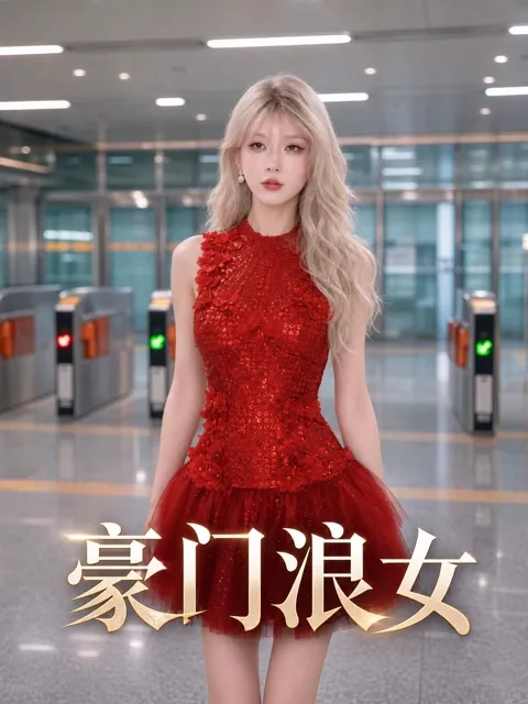 โปสเตอร์ สาวเถื่อนตระกูลเศรษฐี (豪门浪女)