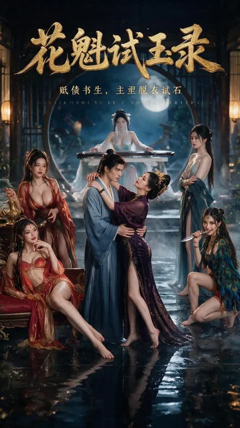 โปสเตอร์ สอบคัดนางโครติสตรีแห่งเมือง (花魁试玉录)