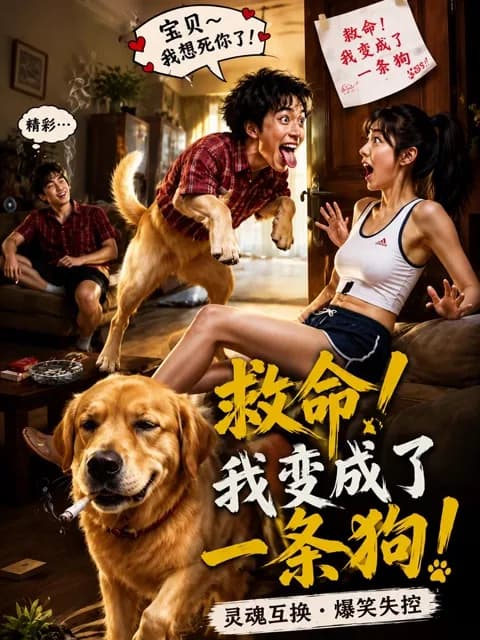 โปสเตอร์ ช่วยด้วยฉันกลายเป็นหมาไปแล้ว (救命我变成了一条狗)