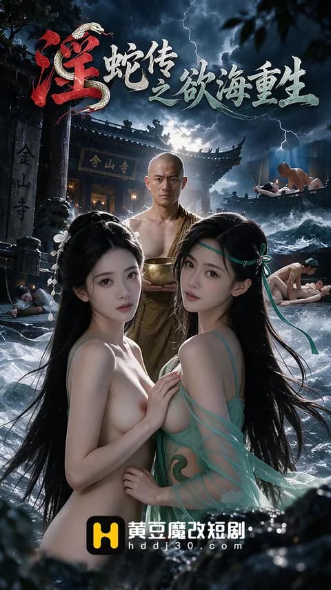 โปสเตอร์ ตำนานงูราคะ กำเนิดใหม่ทะเลต้องการ (淫蛇传之欲海重生)